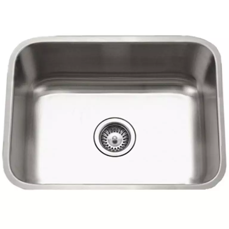 Houzer Single Bowl Undermount Kitchen Sink