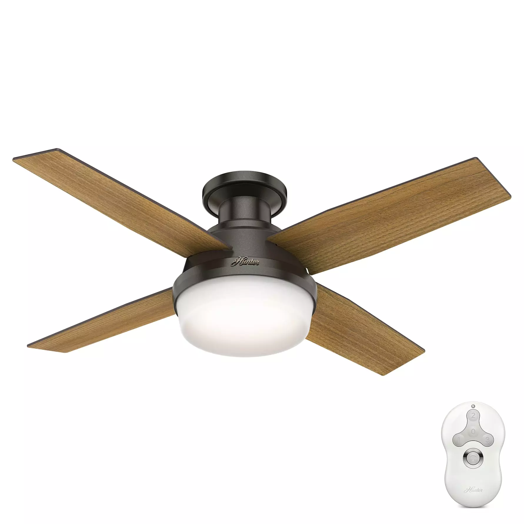 Hunter Dempsey Indoor Low Profile Ceiling Fan