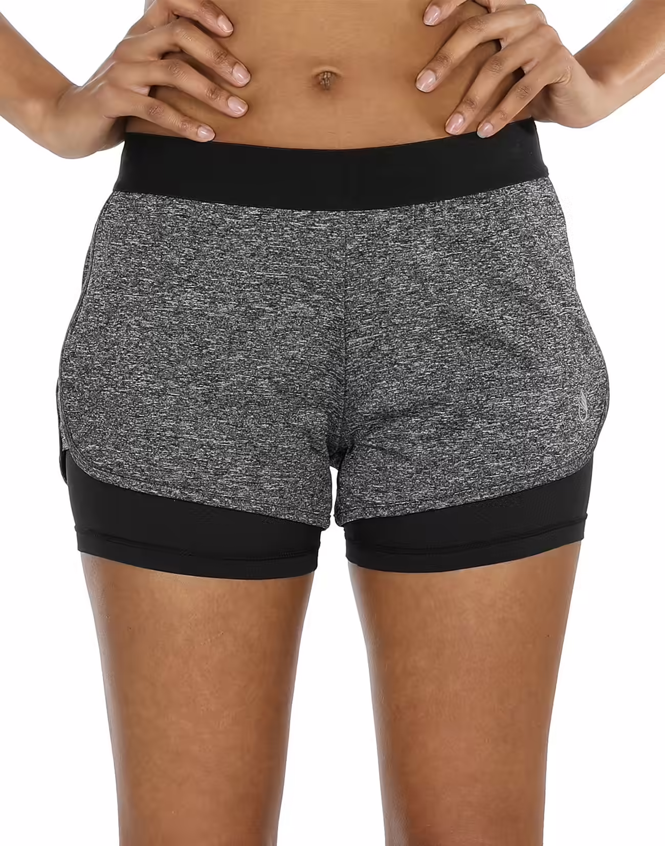 icyzone Running Yoga Shorts For Women – (Pack of 2)
