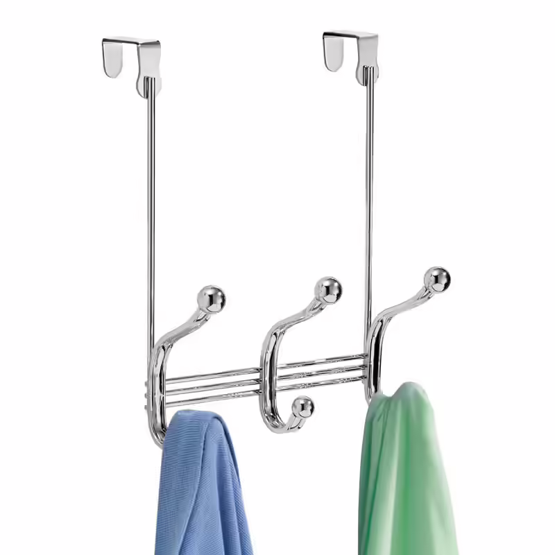 iDesign Over The Door 3-Hook Rack