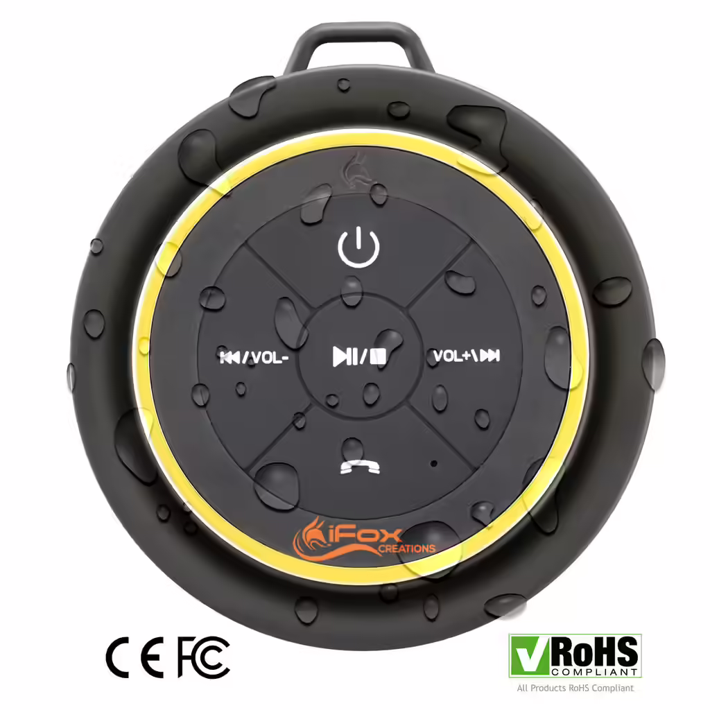iFox iF012 Bluetooth Shower Speaker With Radio