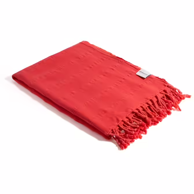InfuseZen Stonewashed Turkish Towel