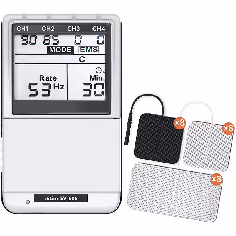 iSTIM EV-805 TENS EMS 4-Channel Unit