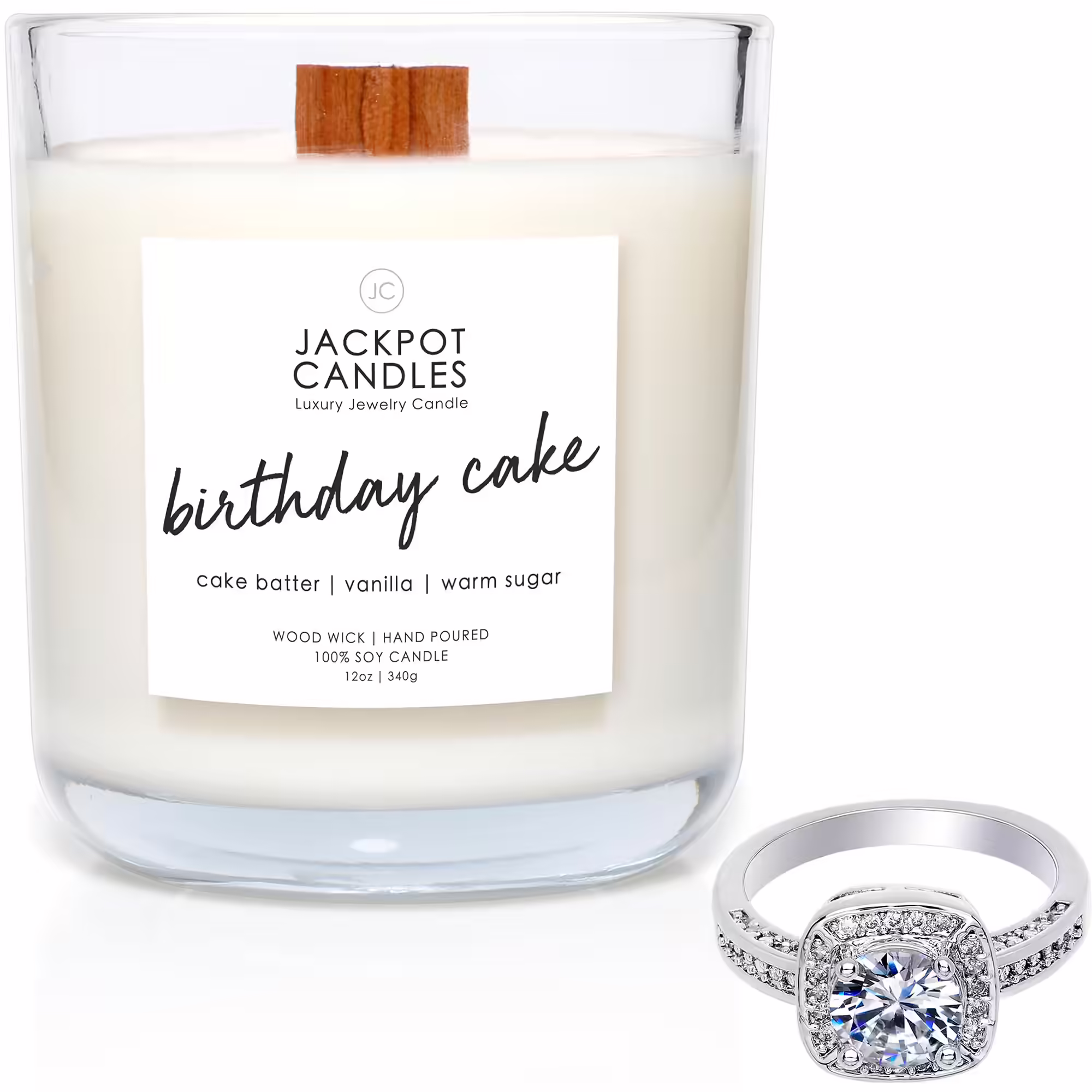 Jackpot Candles Birthday Cake Candle
