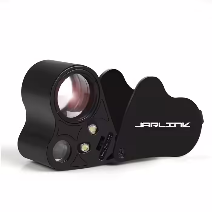 Jarlink 30X 60X Illuminated Jewelers Eye Loupe Magnifier