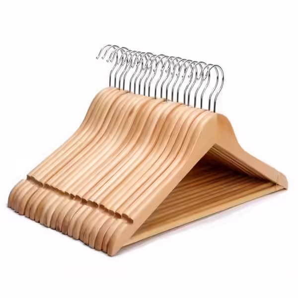 JS Hanger Wooden Coat Hangers