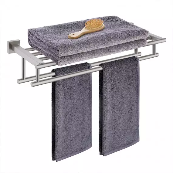 KES Bathroom Bath Towel Rack