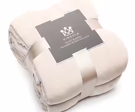 Kingole Flannel Fleece Microfiber Throw Blanket