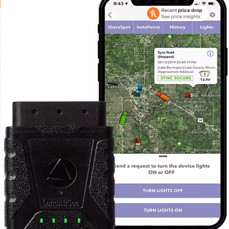 LandAirSea Sync GPS Tracker