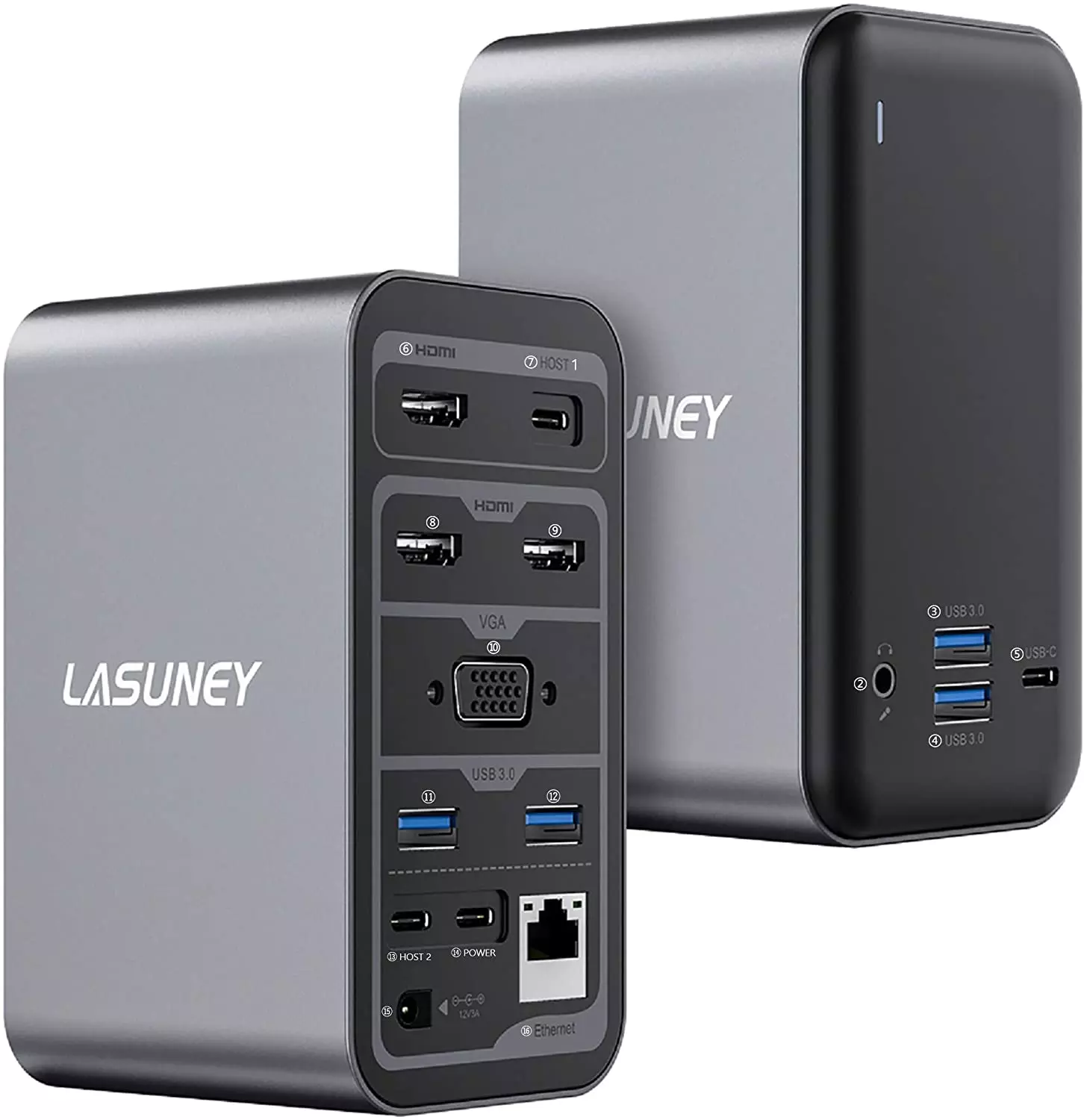 Lasuney Laptop Docking Station