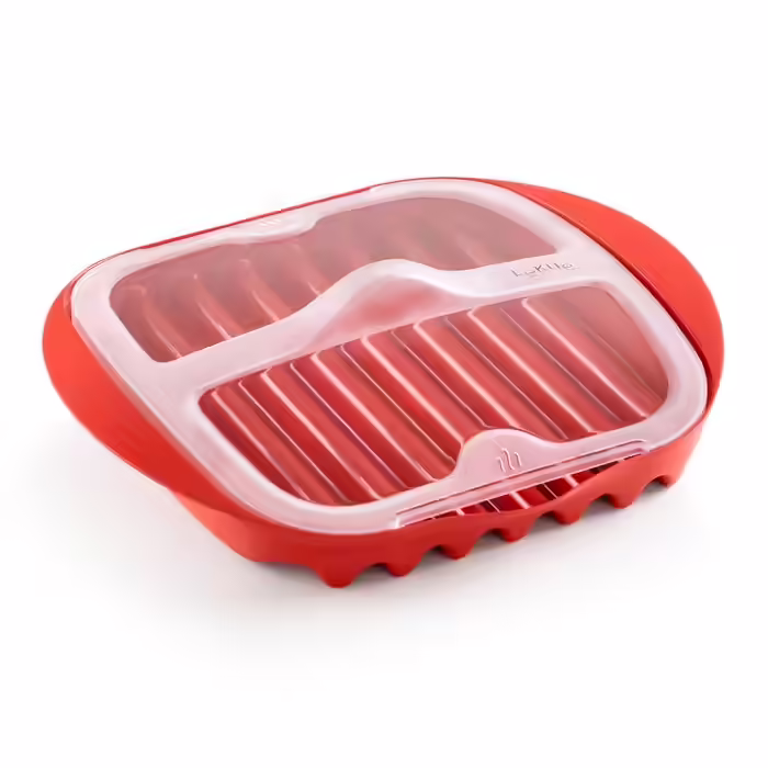 Lekue Microwave Bacon Maker/Cooker with Lid