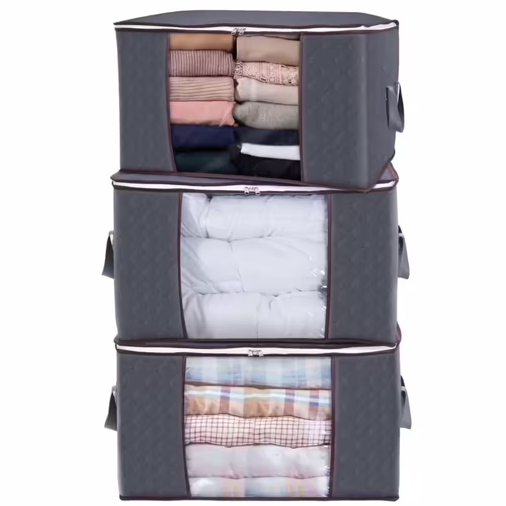 Lifewit Large Capacity Clothes Storage Bag Organizer