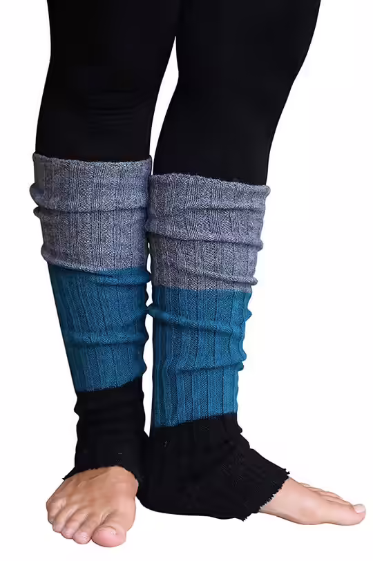 Lucky Love Striped, Multicolor & Reversible Women’s Leg Warmers