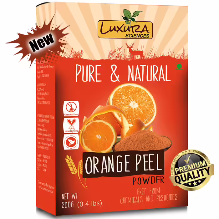 Luxura Sciences Pure Vitamin C Orange Peel Powder