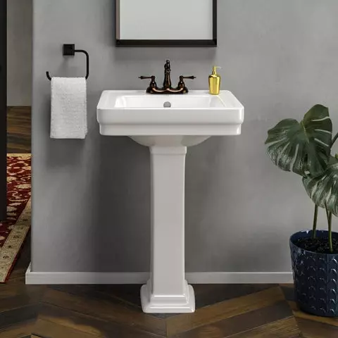 Magnus Home Products Pedestal Sink