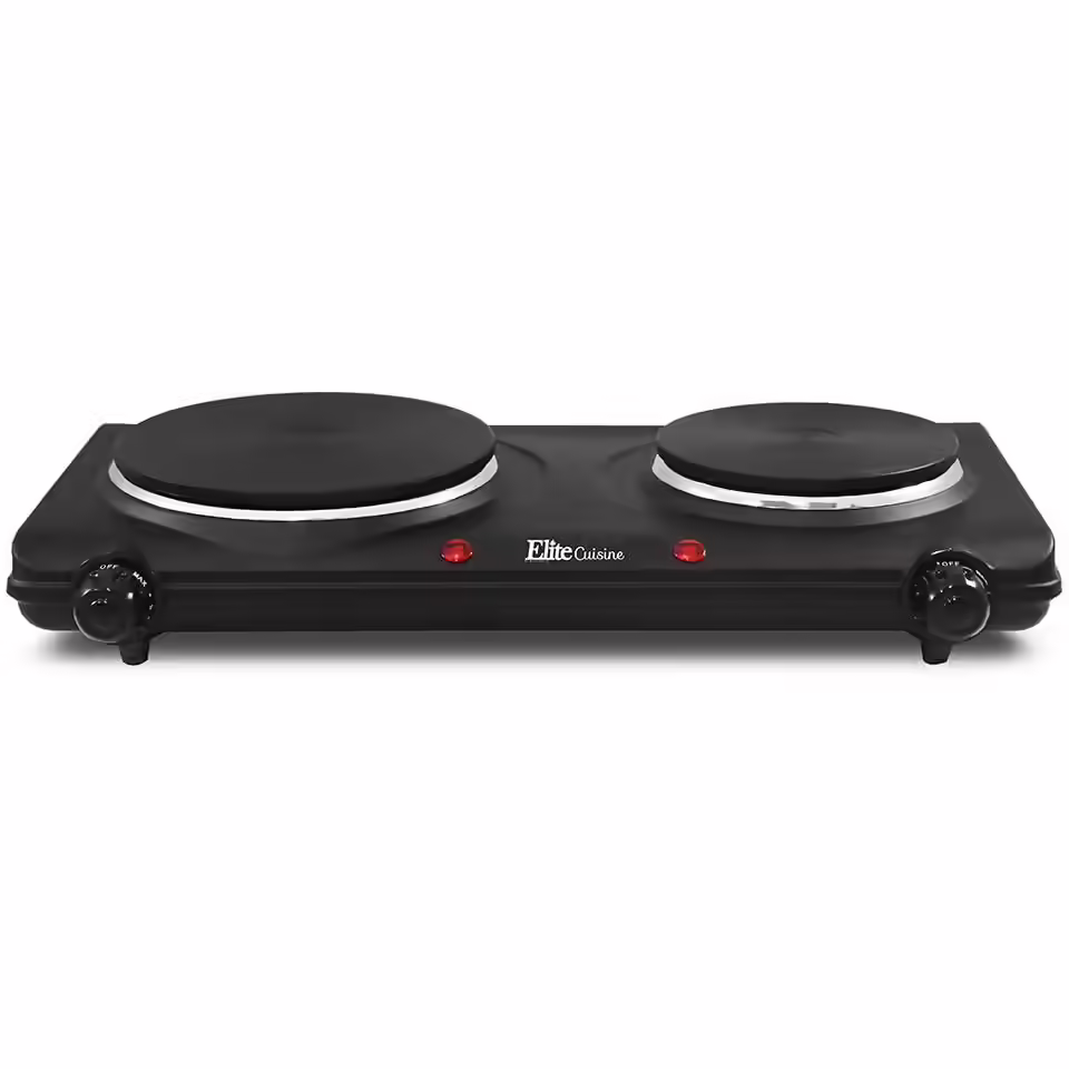 Maxi-Matic Countertop Double Electric Hot Burner