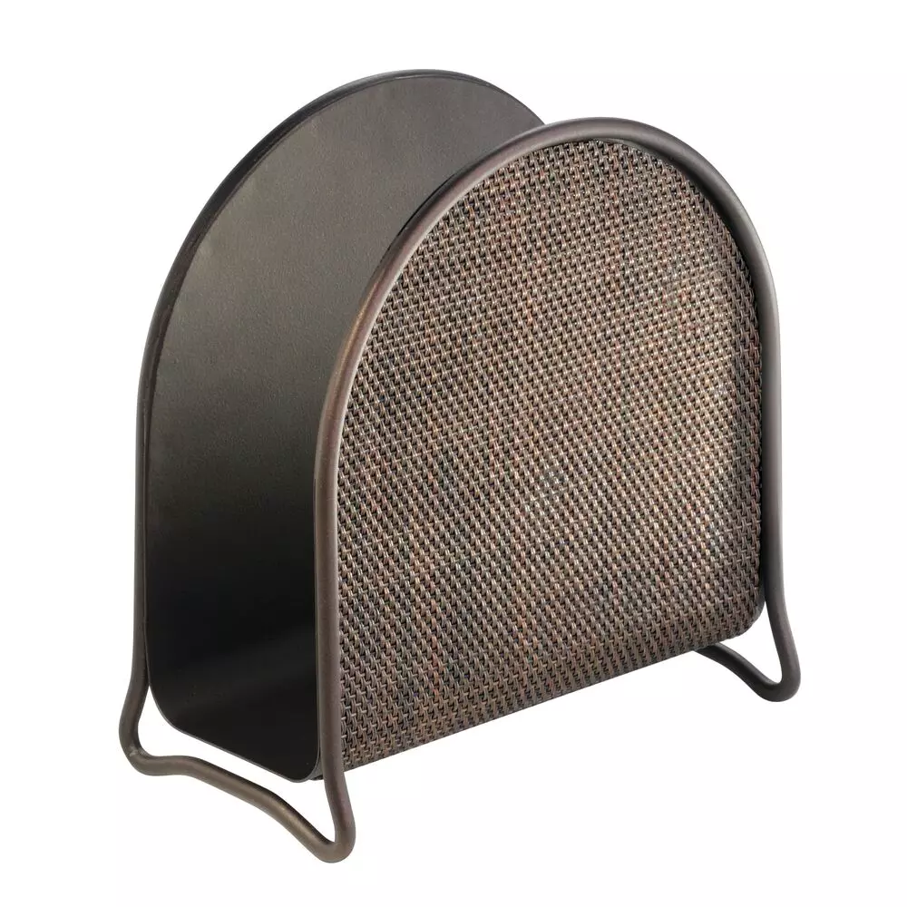 mDesign Metal Woven Paper Napkin Holder