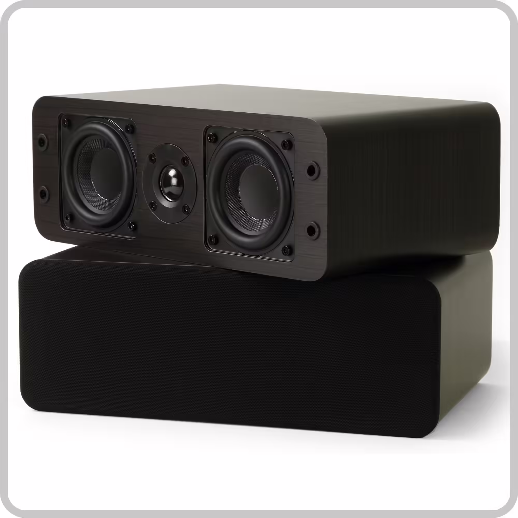Micca OoO Center Channel Bookshelf Speaker
