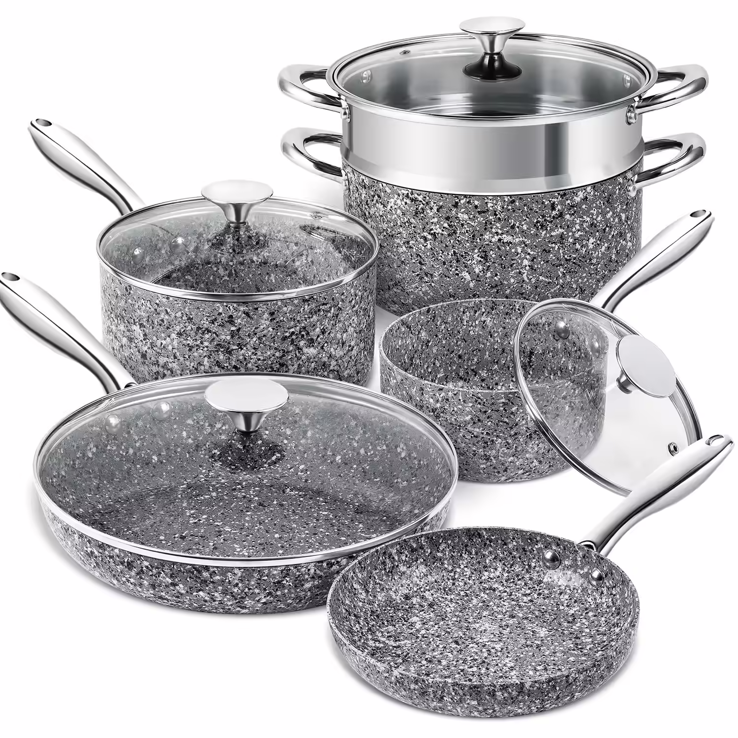 Michelangelo Stone Cookware Set