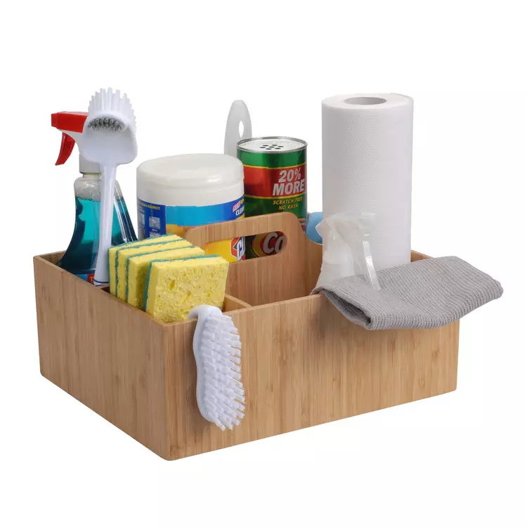 MobileVision Bamboo Multi-Purpose Caddy