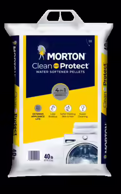 Morton Salt Clean Protect Water Softener Pellets