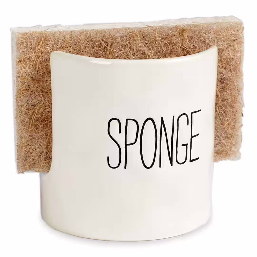 Mud Pie Kitchen Dish Sponge Holder Caddy