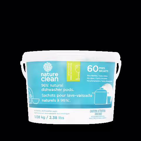 Nature Clean Natural Dishwasher Pods