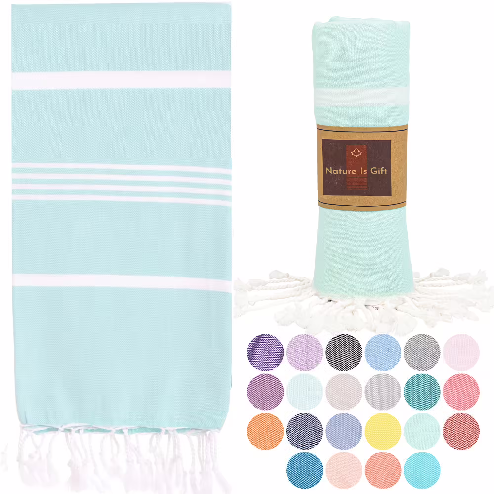 Nature Is Gift Original Turkish Towel