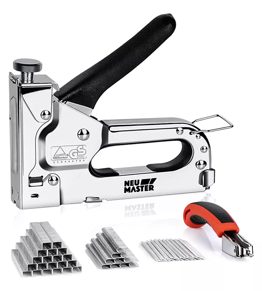 Neu Master 3-In-1 Heavy-Duty Staple Gun