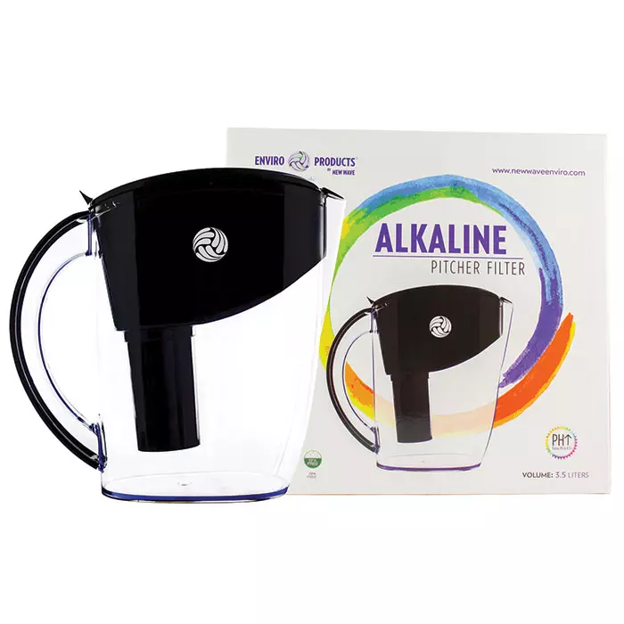 New Wave Enviro Alkaline Water Filter Pitcher