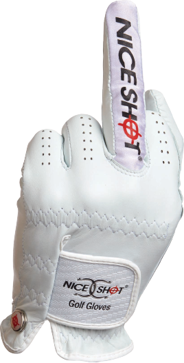 Nice Shot the Bird Cabretta Leather Golf Glove