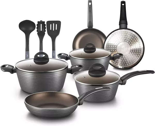 NutriChef Nonstick Kitchen Cookware Set