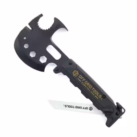 Off Grid Tools Survival Axe Ultimate Outdoor Multi Tool