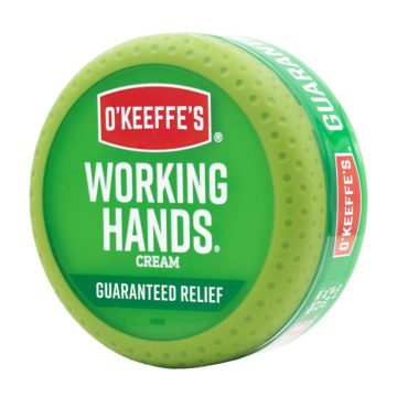 O'Keeffe's Working Hands Hand Cream for Extremely Dry, Cracked Hands, 3.4 Ounce Jar, (Pack 1) 1 - Pack Hand Cream