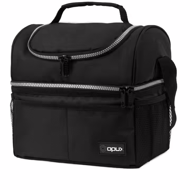 Opux Insulated Dual Compartment Lunch Bag