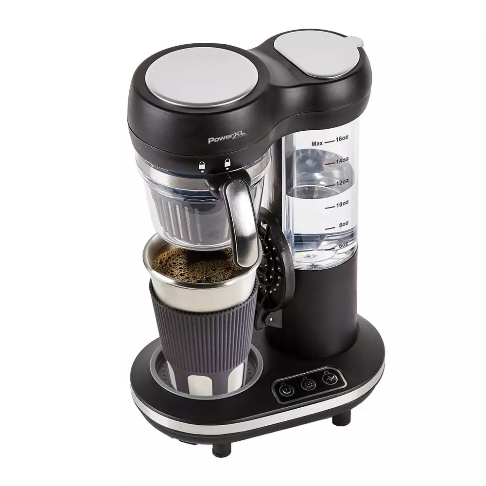 PowerXL Grind & Go Single Serve Coffee Maker