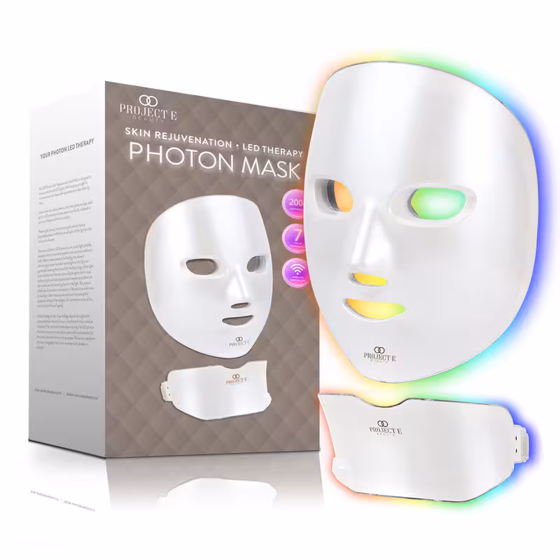 Project E Beauty LED Light Therapy Face & Neck Mask