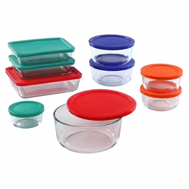 Pyrex Glass Food Storage Containers