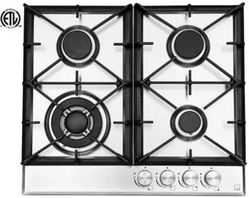 Ramblewood High Efficiency 4 Burner Natural Gas Cooktop