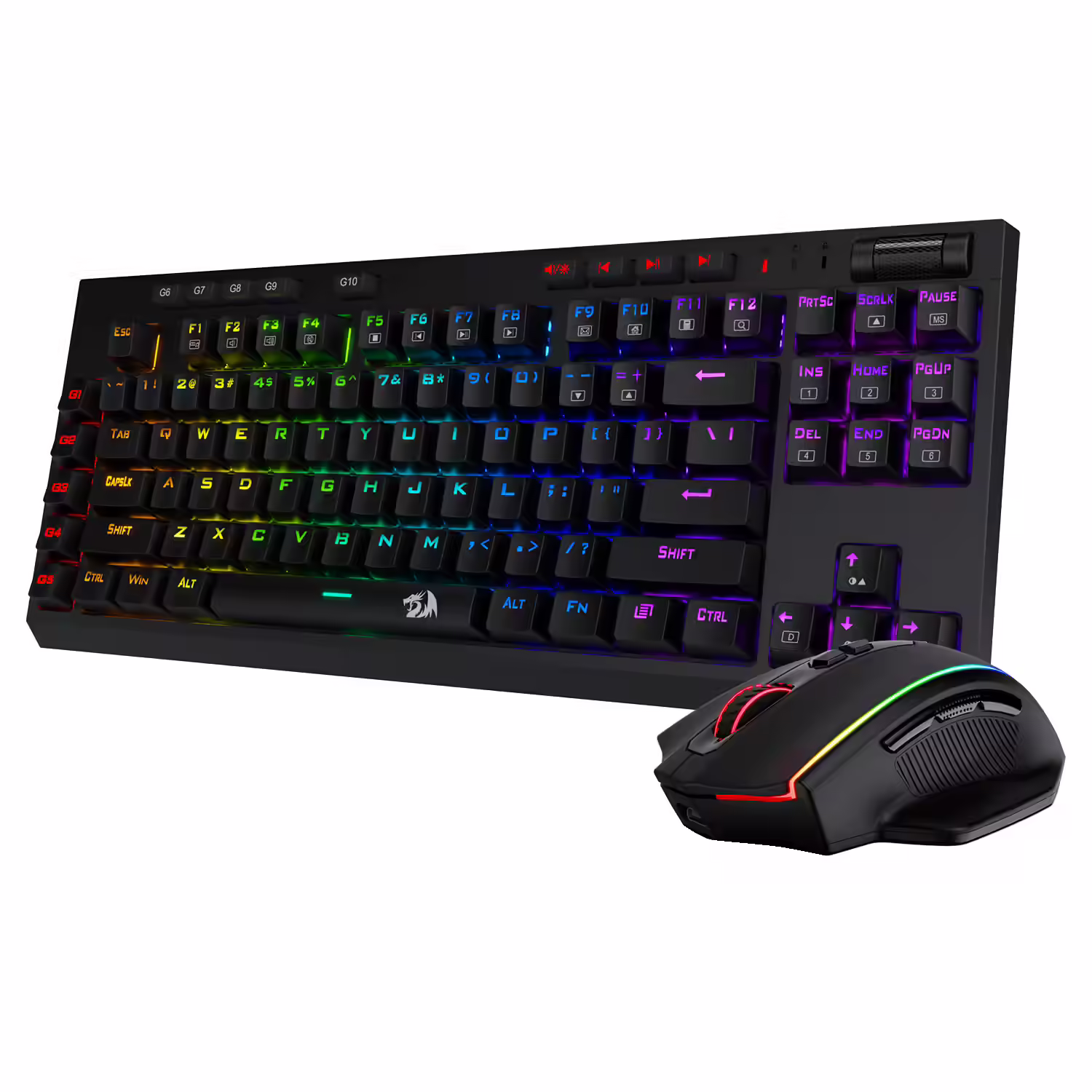 Redragon K596 Gaming Keyboard M686 Wireless Gaming Mouse Bundle