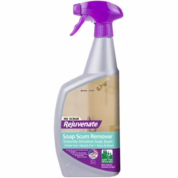 Rejuvenate Shower Glass Door Cleaner