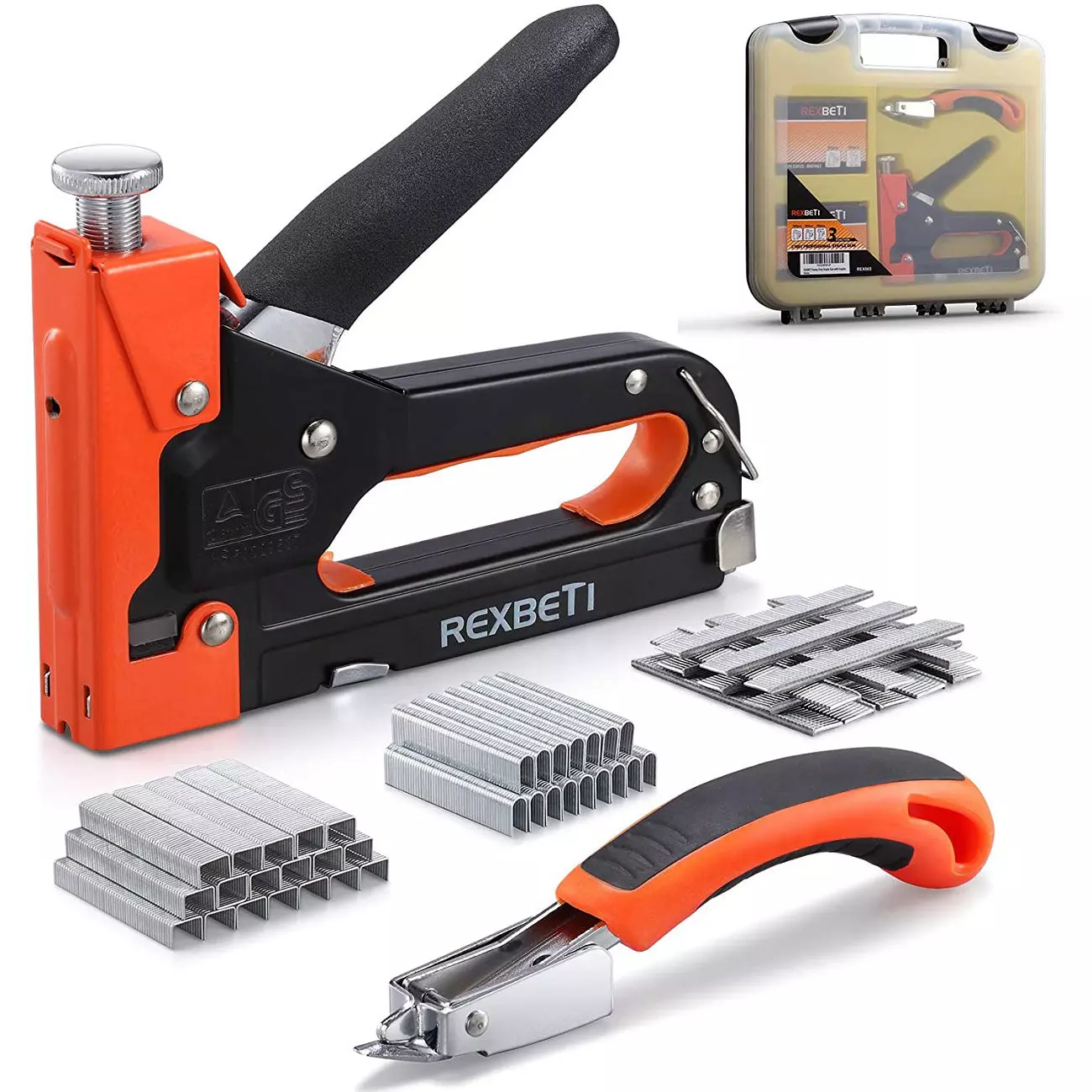 REXBETI Heavy Duty 3 In 1 Staple Gun