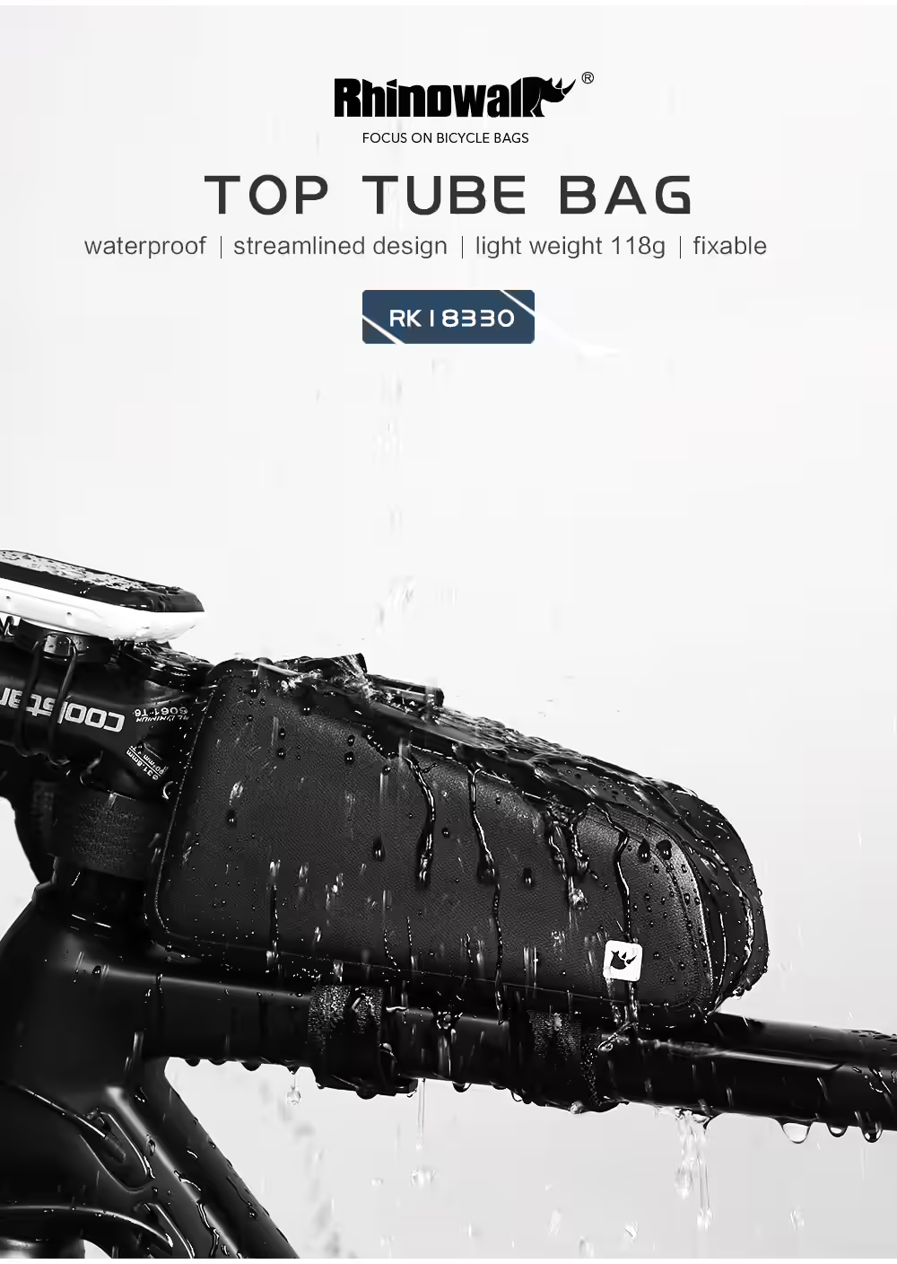 Rhinowalk Bike Top Tube Bag