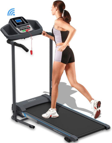 SereneLife Smart Electric Folding Treadmill