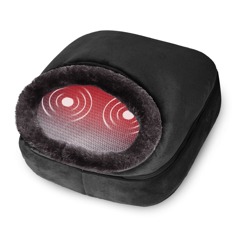 Snailax 3-in-1 Foot Warmer, Back And Foot Massager With Heat