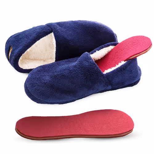 Snook-Ease Microwavable Heated Slippers