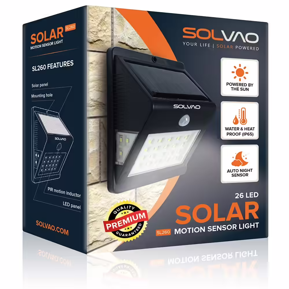 Solvao Solar Motion Detector Light