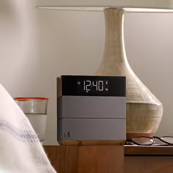 Soundfreaq Sound Rise Wireless Bluetooth Speaker and Alarm Clock