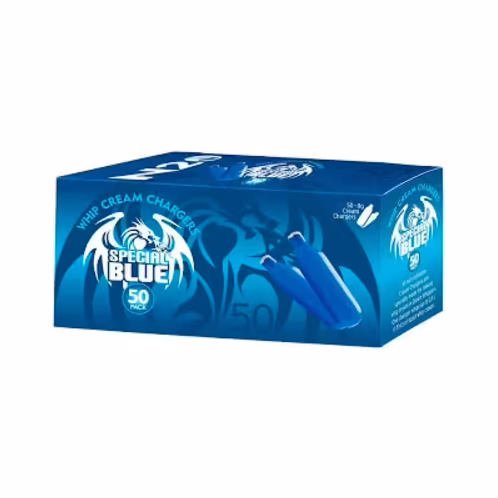 Special Blue Whipped Cream Chargers