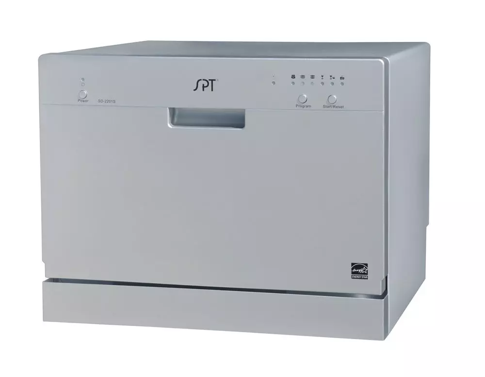 SPT Compact Countertop Dishwasher